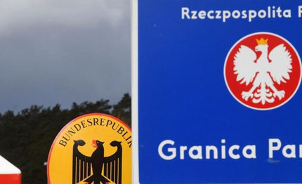 Grenzübergang Deutschland Polen