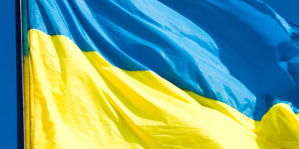 Ukrainische Flagge