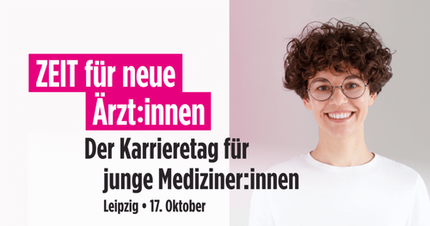 Junge Dame lächelt und Veranstaltungsdaten